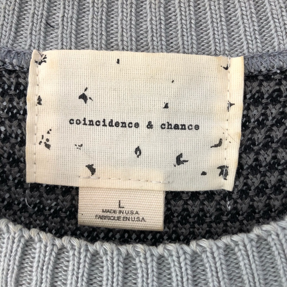 *SOLD* Urban Outfitters Black and Grey Sweater - Picture 4 of 6